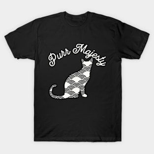 Purr Majesty Cat T-Shirt